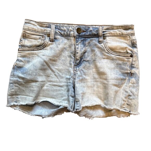 Kut From The Kloth Gidget Frey Shorts Size 4 Light Wash Denim - Picture 1 of 8